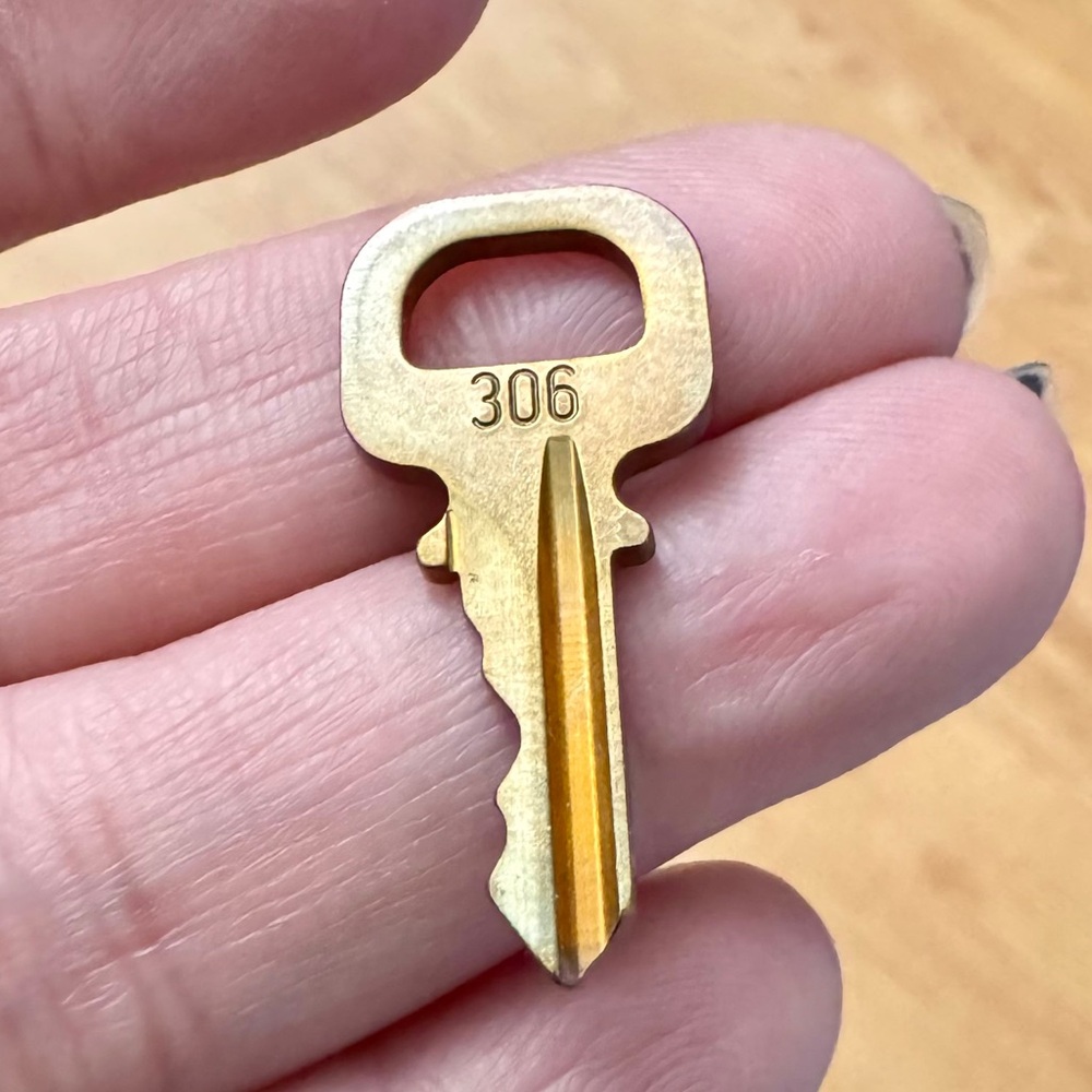 #306 Authentic Louis Vuitton Gold Key only